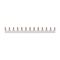NHP MOD6 Miniature Circuit Breaker Busbar Comb 13 1PN Pin Type 80A End Feed 100A Centre Feed Grey