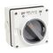 NHP ISO Surface Switch, 1 Pole 2 Way 10A 250V AC, w/ Base, Grey