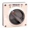 NHP ISO Surface Switch, 2 Pole 10A 250V AC, w/o Base, Resistant White
