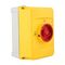 S+S KT5 Enclosure IP65 Surface Mount Red and Yellow Handle
