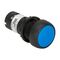 Sprecher and Schuh D7 Pushbutton 22.5mm Monolithic Flush 1 NO Blue