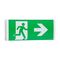 Stanilite Single Point Economy Exit Lighting Base with LIFEPO4 Battery and Diffuser Wall Mount