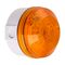 Moflash LED195 48 LEDS Steady/Flashing Mode IP65 20 to 30V AC DC Wall or Surface Mnt Lens Amber