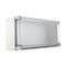 Fibox SOLID Terminal Box PC IP66 and IP67 H190 x W380 x D130mm Clear
