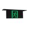 Stanilite Single Point Platinum Exit Lighting LED Edgelit Recessed Original Black