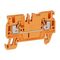 Allen-Bradley 1492-P Push-in Terminal 2.5mm 1 Level 2 Conductor Entries Orange