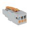 Allen-Bradley 1492-P Start Flexible Plug for Push-in 2.5mm Terminal Block Grey