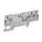 Allen-Bradley 1492-P Push-in Terminal 2.5mm 1 Level 3 Conductor Entries Grey
