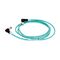 Allen-Bradley 1585 Shielded Ethernet Cable Hi Flex Pur 2 Pair CAT5e Teal M12R to M12R 2M