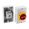 Allen-Bradley 194E Enclosed Disconnect Switch IP 65 Plastic, Type N Actuator Red/Yellow, 3 Pole 25A