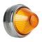 Austrol N100 Pilot Light Lens Push to Test Amber Polycarbonate Beehive Style