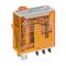 Finder 46 Series Miniature Relay 16A 1 CO 24V AC Coil with PB plus LED plus Mech. Indicator
