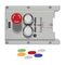 AB 442G MAB Replacement Cover with Estop 2 Illuminated Push Button