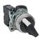 Allen-Bradley 800F Selector Switch 22.5mm Complete Metal STD Knob 2 POS Maint Black 1NO