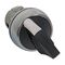 Allen-Bradley 800F Selector Switch 22.5mm Head Only Metal STD Knob 4 POS Maint Black