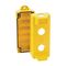 Allen-Bradley 800F Pendant Station Enclosure 2 Hole in Face Latch Mounting Yellow for 800F 22.5mm