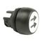 Allen-Bradley 800FC Pushbutton 1-Speed White Vertical Forward Fast