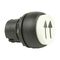 Allen-Bradley 800FC Pushbutton 22.5mm Head Only PLT 1 Speed Extended Double Arrow 0 Degree White