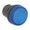 Allen-Bradley 800F Pilot Light 22.5mm Complete Round Plastic LED Module 24V AC DC Blue