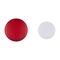 Sprecher and Schuh D7 Colour Cap Lens Flush Red Blank for illuminated Pushbuttons 22.5mm