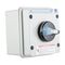 Socomec ISO Enclosed Isolator, IP 65 Aluminium Grey, Handle - Blue, 3P 25A