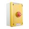Socomec ISO Enclosed Isolator, IP 65 Aluminium Yellow, Handle - Red, 3P 63A