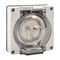 NHP ISO Appliance Inlet, 3 Flat Pins 15A 250V AC, w/o Base, Grey