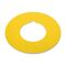 Allen-Bradley 800T Legend Plate IEC RING Yellow Blank for 30.5mm Pushbutton