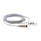 AB 872 Inductive Proximity Sensor Nic Brass 18mm 20-250V AC 10mm Unshld NO 2 Wire 2m PVC