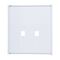NHP Concept Panelboard Accessory Escutcheon 24 Way 3 Modules 648mm White