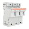Mersen CM Cylindrical Fuse Holder 28 x 58mm 690V AC 125A 3Pole