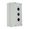 Sprecher and Schuh D7 Enclosure Metal 22.5mm 3 Hole Grey IP66