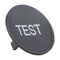 Sprecher and Schuh D7 Colour Cap for Flush Non Illuminated Pushbutton 22.5mm Black Test