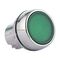 Sprecher and Schuh D7 Pushbutton 22.5 mm Head Only Metal Momentary Flush Green Lens Cap Illuminated