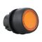 Sprecher and Schuh D7 Pushbutton 22.5 mm Head Only Plastic Latch Flush Amber Lens Cap Illuminated
