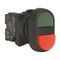 Sprecher and Schuh D7 Multi Function PB 22.5mm COMP PLT 2 POS Blank RD GR Inserts Non ill 1NC 1NO