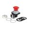 Allen-Bradley 800T PB 30.5mm FS Terminal Grd Mush. Hd 2 Pos. Push Pull 1N.C. Late Break Contact Red