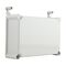 Fibox EK Cover suits 280 x 190mm Base 80mm High with Hinges Grey
