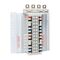 NHP POWERMAX GB Isolation Busbar Chassis DIN-T 250A 72 Way 4Pole Top Feed RNWNBN