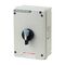 Socomec ISO Enclosed Isolator, IP 65 Aluminium Grey, Handle - Blue, 3P 80A