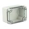 Fibox Piccolo Terminal Box PC IP66 and IP67 H80 x W110 x D65mm Clear