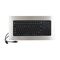 AB Industrial Computer and Monitor Accessories PS 2 Panel Mount Keyboard Mouse 113 Keys Stainless S