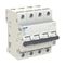 NHP DIN-T Miniature Circuit Breaker MCB 10kA 4 Pole 6A D Curve