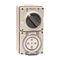 NHP ISO Switched Socket Outlet, 5 Round Pins 32A 500V AC, with Base, GY