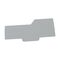 Allen-Bradley 1492-P End Plate Grey for Push-in Sensor Terminal 1492PS24