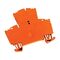 Allen-Bradley 1492-J Screw Connection Terminal 2.5mm 2 Level 4 Conductor Entries Orange