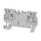 Allen-Bradley 1492-P Push-in Terminal 1.5mm 1 Level 2 Conductor Entries Grey