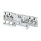 Allen-Bradley 1492-P Push-in Terminal 2.5mm 1 Level Plug-in Type 4 Connectors Grey