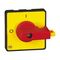 Allen-Bradley 194L Handle Type L 48 x 48mm Yellow Red 90 Degrees 0 1