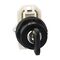 Allen-Bradley 194L Handle Type DD 30mm Diameter with Key Operator Grey Black Blank